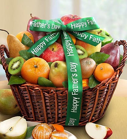 Happy Father's Day Premium Fruits Gift Basket